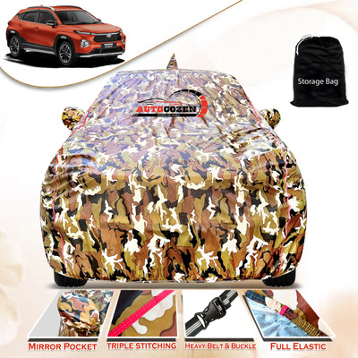 AUTOCOZEN Car Cover For Toyota Urban Cruiser (With Mirror Pockets)(Multicolor)