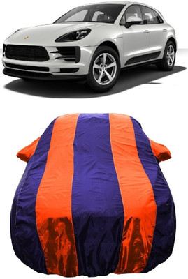 Wegather Car Cover For Porsche Macan 2.0 Turbo Petrol (With Mirror Pockets)(Orange)