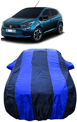 Wegather Car Cover For Tata Altroz EV (With Mirror Pockets)(Blue)