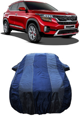 Wegather Car Cover For Kia SELTOS (With Mirror Pockets)(Grey)