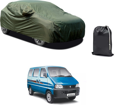 PAGORA Car Cover For Maruti Suzuki Eeco (With Mirror Pockets)(Green)