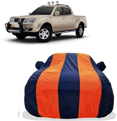 Tricway Car Cover For Tata Xenon XT 2.2 (With Mirror Pockets)(Orange)
