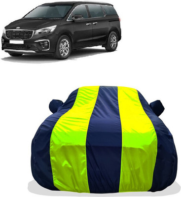 Tricway Car Cover For Kia Carnival Premium Diesel (With Mirror Pockets)(Yellow)