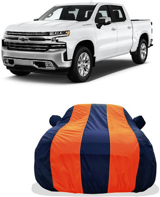 Tricway Car Cover For Chevrolet Silverado 1500 (With Mirror Pockets)(Orange)