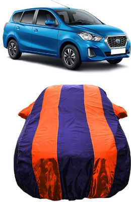 Wegather Car Cover For Datsun GO Plus T (With Mirror Pockets)(Orange)