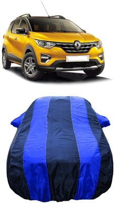 Wegather Car Cover For Renault Triber RXZ Petrol (With Mirror Pockets)(Blue)