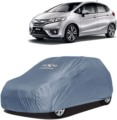 Kingsway Car Cover For Honda Jazz (Without Mirror Pockets)(Grey, For 2014, 2015, 2016, 2017, 2018 Models)