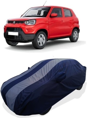 Coxtor Car Cover For Maruti Suzuki S-Presso STD Opt Petrol (With Mirror Pockets)(Grey)