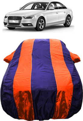 Wegather Car Cover For Audi A4 8E2 1.8 TFSI (With Mirror Pockets)(Orange)