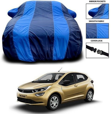 ANTHUB Car Cover For Tata Altroz (With Mirror Pockets)(Blue)