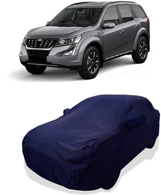 Tricway Car Cover For Mahindra XUV500 W7 Diesel (With Mirror Pockets)(Blue)