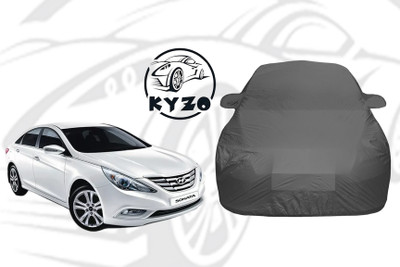 KYZO Car Cover For Hyundai Sonata (With Mirror Pockets)(Grey)