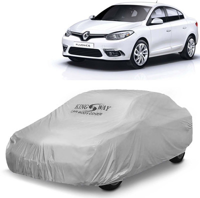 Kingsway Car Cover For Renault Fluence (Without Mirror Pockets)(Silver, For 2012, 2013, 2014, 2015, 2016, 2017 Models)