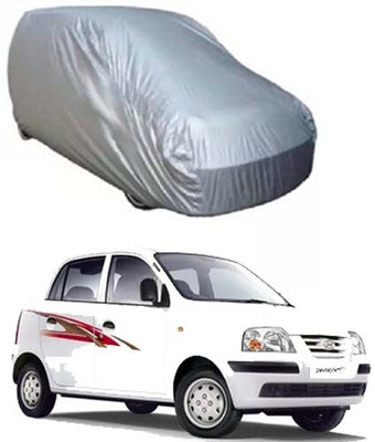 HMS Car Cover For Hyundai Santro(Silver)