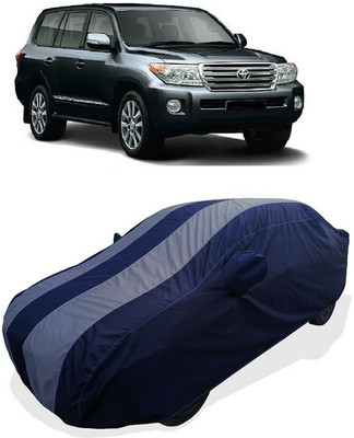 Coxtor Car Cover For Toyota Land Cruiser VX (With Mirror Pockets)(Grey)