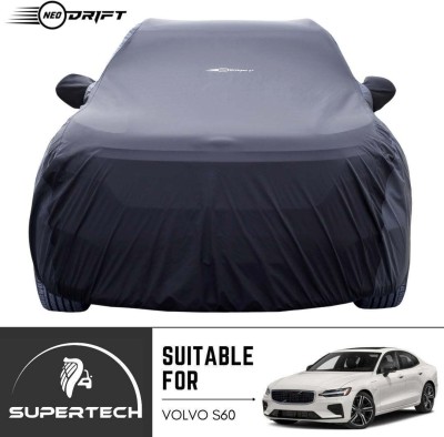 Neodrift Car Cover For Volvo S90 (With Mirror Pockets)(Black, Grey)