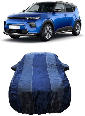 Wegather Car Cover For Kia Soul EV (With Mirror Pockets)(Grey)