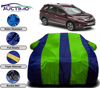 AUCTIMO Car Cover For Honda BRV (With Mirror Pockets)(Multicolor)