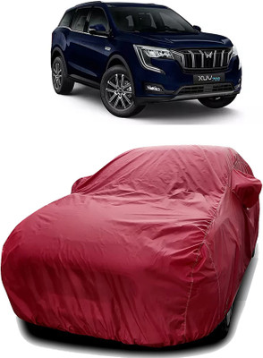 Duffel Car Cover For Mahindra XUV 700 (With Mirror Pockets)(Maroon)