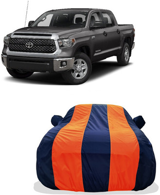 Tricway Car Cover For Toyota Tundra 5.7L V8 (With Mirror Pockets)(Orange)