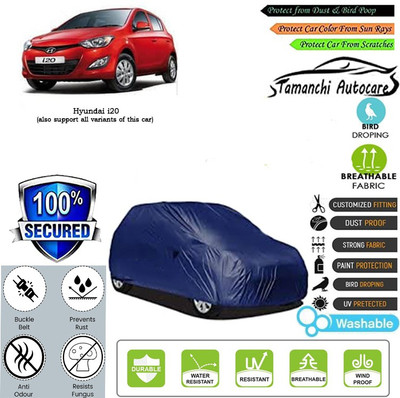 Tamanchi Autocare Car Cover For Hyundai i20(Blue)