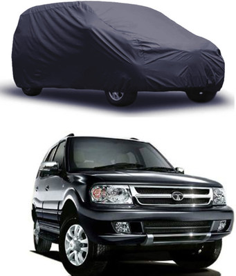 ROYAL AUTO MART Car Cover For Tata Safari (Without Mirror Pockets)(Grey)