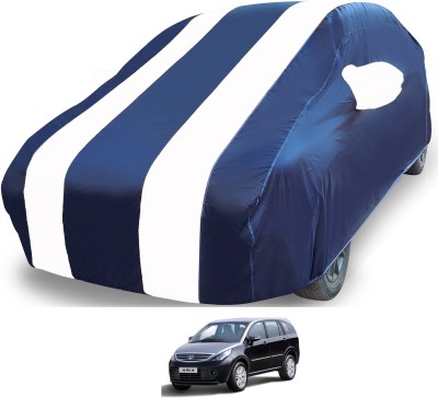 MOCKHE Car Cover For Tata Aria (With Mirror Pockets)(White)