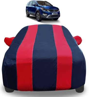 Auto Hub Car Cover For Tata Hexa (With Mirror Pockets)(Red)
