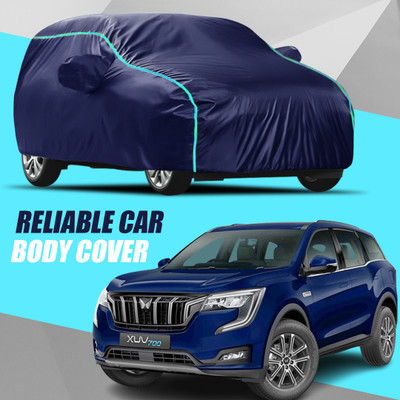 AXLOZ Car Cover For Mahindra XUV 700 (With Mirror Pockets)(Multicolor)
