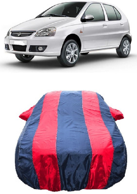 Wegather Car Cover For Tata Indica eV2 eLX(Red)