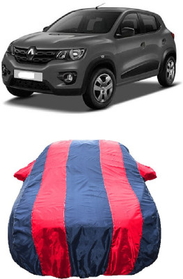 Wegather Car Cover For Renault Kwid RXT (With Mirror Pockets)(Red)
