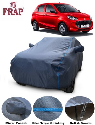 Frap Car Cover For Maruti Suzuki Alto K10 (With Mirror Pockets)(Grey, For 2021, 2022, 2023 Models)