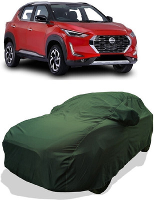 Coxtor Car Cover For Nissan Magnite (With Mirror Pockets)(Green)