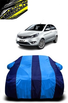 FRONCH Car Cover For Tata Bolt (With Mirror Pockets)(Blue)