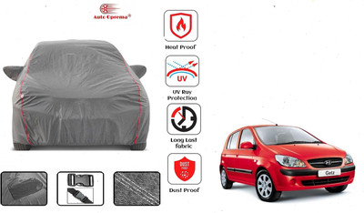 Auto Oprema Car Cover For Hyundai Getz (With Mirror Pockets)(Grey)