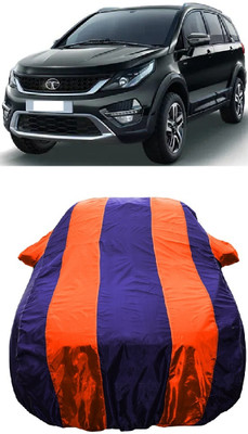Wegather Car Cover For Tata Hexa XT 4X4 (With Mirror Pockets)(Orange)