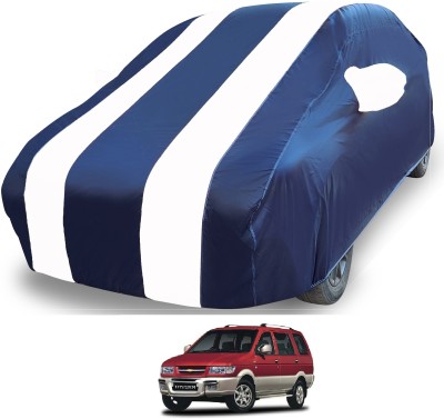 MOCKHE Car Cover For Chevrolet Tavera (With Mirror Pockets)(White)