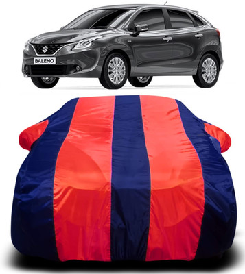 AXLOZ Car Cover For Maruti Suzuki Baleno (With Mirror Pockets)(Multicolor)