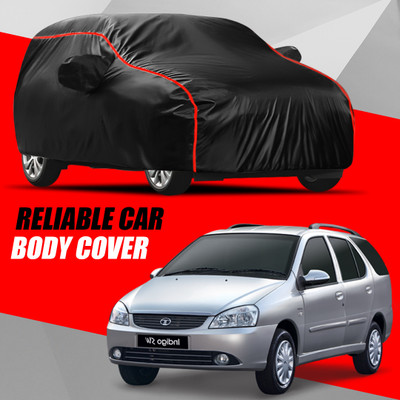 AUCTIMO Car Cover For Tata Indigo Marina (With Mirror Pockets)(Multicolor)
