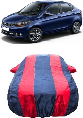 Wegather Car Cover For Tata Tigor 1.2 Revotron XZ (With Mirror Pockets)(Red)