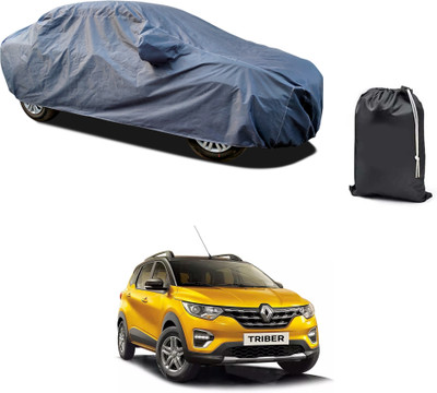 PAGORA Car Cover For Renault Triber (With Mirror Pockets)(Grey, For 2019, 2020, 2021, 2022, 2023 Models)