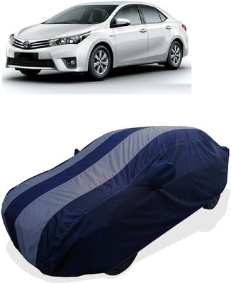 Coxtor Car Cover For Toyota Corolla Altis D-4D Limited Edition (With Mirror Pockets)(Grey)