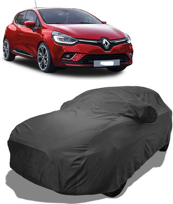 Coxtor Car Cover For Renault Clio (With Mirror Pockets)(Grey)