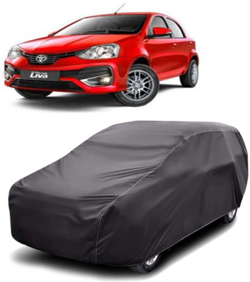Proractive Car Cover For Toyota Etios Liva (Without Mirror Pockets)(Grey)