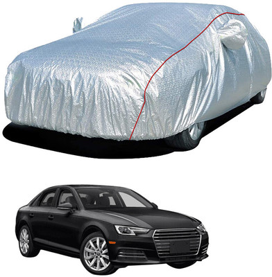 SS FOR YOUR SMART NEEDS Car Cover For Audi A4 (With Mirror Pockets)(Silver)