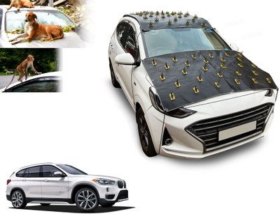 AUTO PEARL Car Cover For BMW X1 (Without Mirror Pockets)(Black)