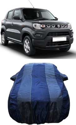 Wegather Car Cover For Maruti Suzuki S-Presso VXI Opt AT Petrol (With Mirror Pockets)(Grey)