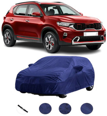 Yesmotive Car Cover For Fiat Punto Nsplit (With Mirror Pockets)(Blue, For 2021 Models)