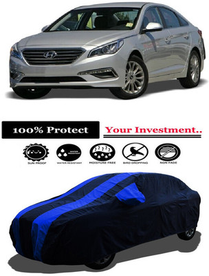 Amexride Car Cover For Hyundai Sonata LF Active (With Mirror Pockets)(Multicolor)