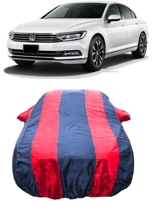 Wegather Car Cover For Volkswagen Passat (With Mirror Pockets)(Red)